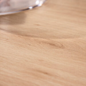 Olivia – Table à manger rectangulaire – Beige, Blanchi – 210 x 100 cm