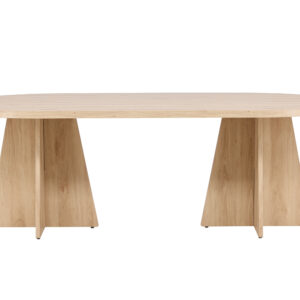 Bootcut – Table à manger ovale – Naturel – 230 x 115 cm