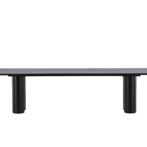 Olivia – Banc – Noir – 40 x 45 x 180 cm
