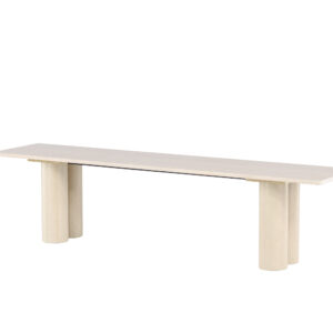 Olivia – Banc – Blanchi – 40 x 45 x 180 cm