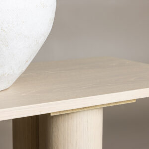Olivia – Banc – Blanchi – 40 x 45 x 180 cm