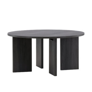 Askerön – Table basse – Noir – ⌀80 cm