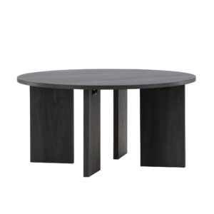 Askerön – Table basse – Noir – ⌀80 cm