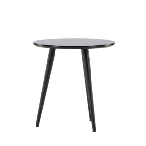 Askim – Table d&rsquo;appoint – Noir – ⌀48 cm