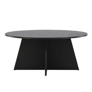 Bootcut – Table basse – Noir – ⌀100 cm