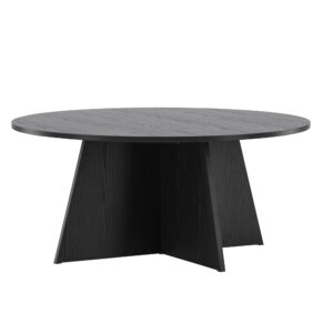 Bootcut – Table basse – Noir – ⌀100 cm
