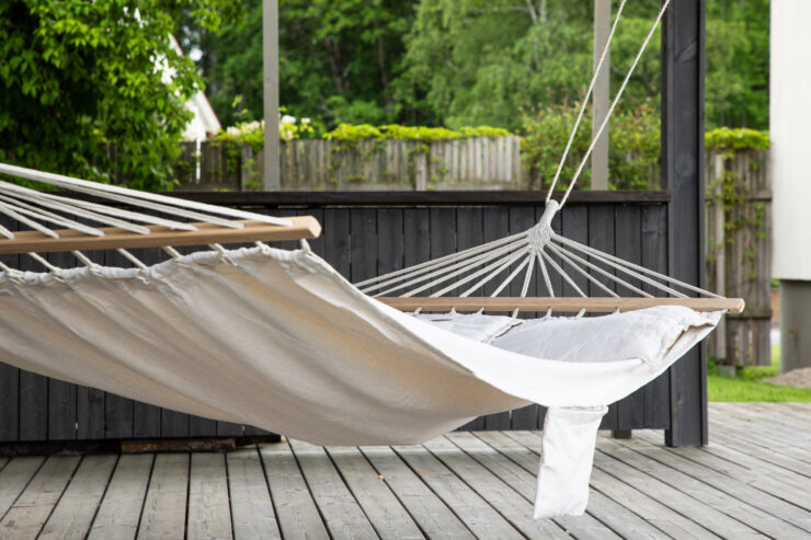 Anini – Hamac – Blanc – 200 x 2 x 150 cm