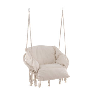 Hamtic – Porch Swing – Blanc – 60 x 90 x 80 cm