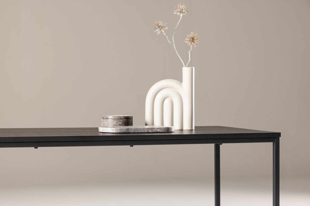Mallan – Table basse – Noir – 120 x 60 cm