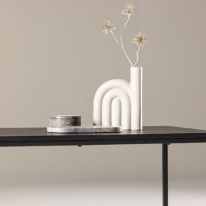 Mallan – Table basse – Noir – 120 x 60 cm
