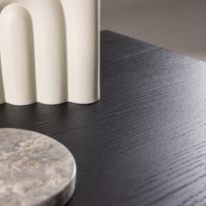 Mallan – Table basse – Noir – 120 x 60 cm