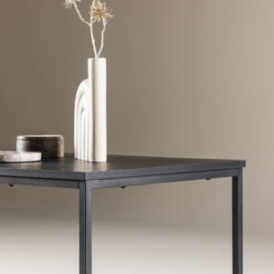 Mallan – Table basse – Noir – 120 x 60 cm