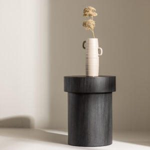 Malung – Table d&rsquo;appoint – Noir – ⌀35 cm
