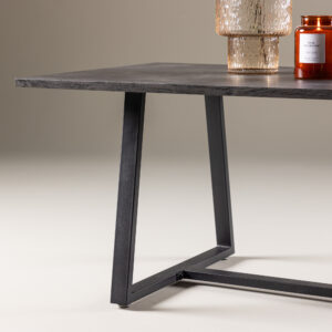 Plankton – Table basse – Noir – 110 x 60 cm