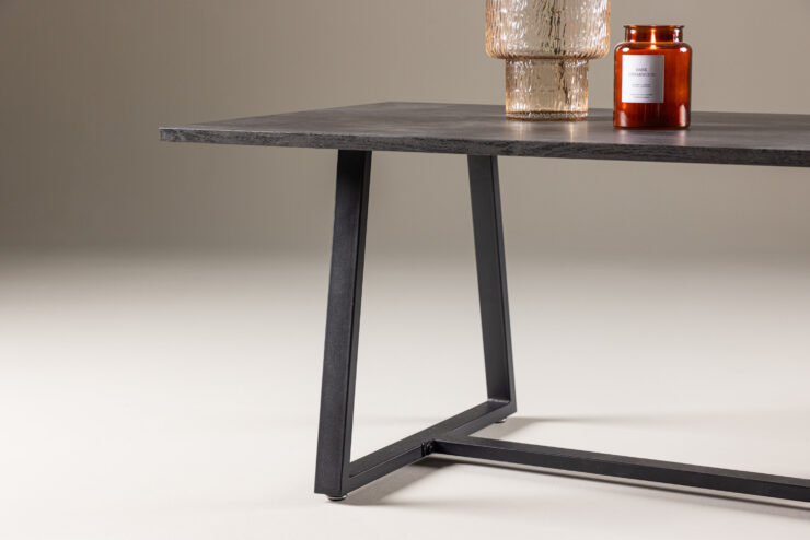 Plankton – Table basse – Noir – 110 x 60 cm