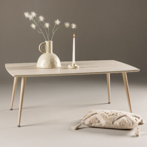 Plaza – Table basse – Blanchi – 120 x 70 cm