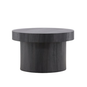 Malung – Table basse – Noir – ⌀80 cm