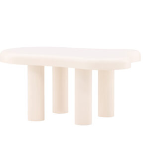Strömstad – Table basse – Blanc – 100 x 71 cm