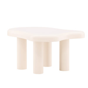 Strömstad – Table basse – Blanc – 100 x 71 cm