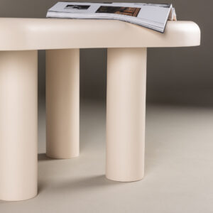 Strömstad – Table basse – Blanc – 100 x 71 cm