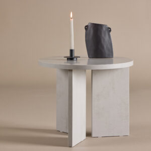 Söderhamn – Table basse – Gris – ⌀55 cm