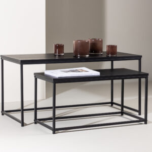 Staal – Table basse – Noir