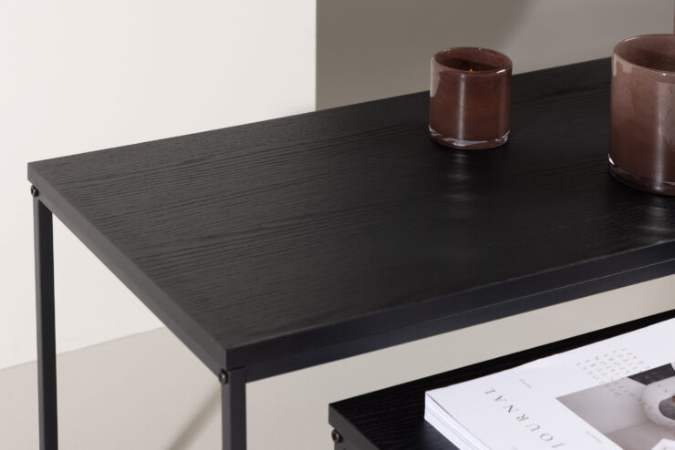 Staal – Table basse – Noir