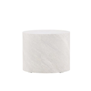 York – Table basse – Gris – ⌀50 cm