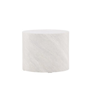 York – Table basse – Gris – ⌀50 cm