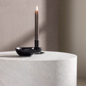 York – Table basse – Gris – ⌀50 cm