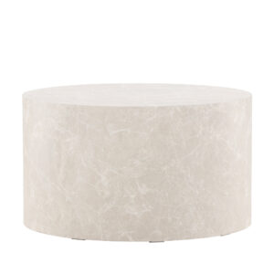 York – Table basse – Beige – ⌀80 cm