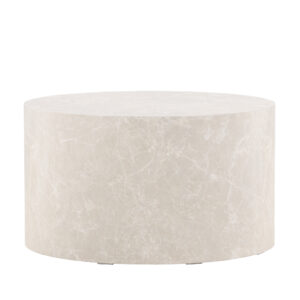 York – Table basse – Beige – ⌀80 cm