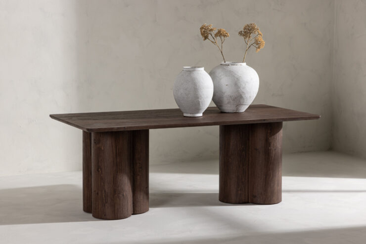 Olivia – Table basse – Moka – 120 x 60 cm