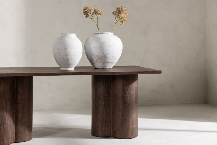 Olivia – Table basse – Moka – 120 x 60 cm