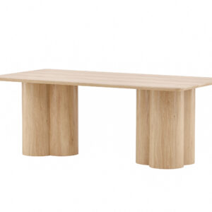 Olivia – Table basse – Naturel – 120 x 60 cm