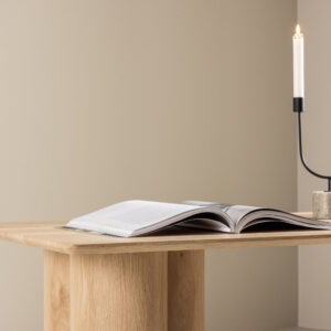 Olivia – Table basse – Naturel – 120 x 60 cm