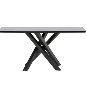 Piazza – Table basse – Noir – 100 x 60 cm