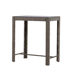 Alo – Table de bar – Gris, Noir – 100 x 60 cm
