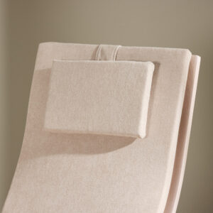 Grötö – Fauteuil lounge – Blanchi, Gris clair – 80 x 104 x 63 cm