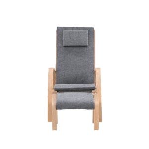 Grötö – Fauteuil lounge – Beige, Gris foncé – 80 x 104 x 63 cm