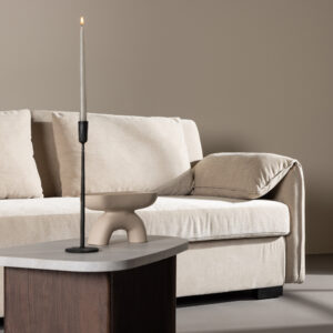 Malva – Canapé 3 places – Beige, Noir, Marron – 88 x 97 x 230 cm