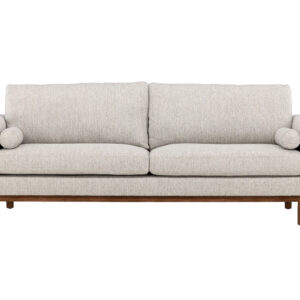 Olympos – Canapé 3 places – Beige, Naturel – 88 x 90 x 214 cm