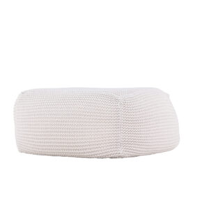Luca – Pouf – Crème, Beige – 60 x 40 x 60 cm