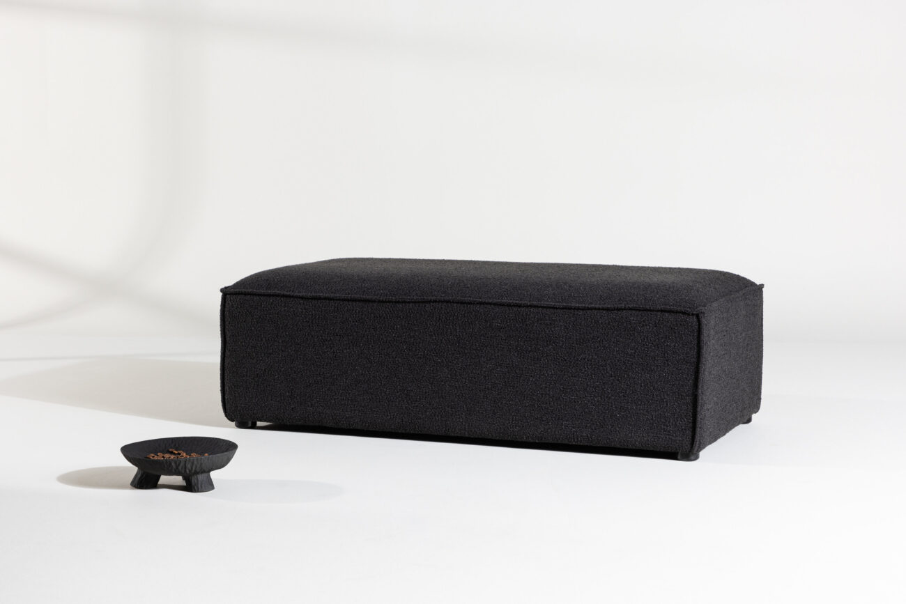 Gillholmen – Pouf – Noir – 60 x 37 x 112 cm