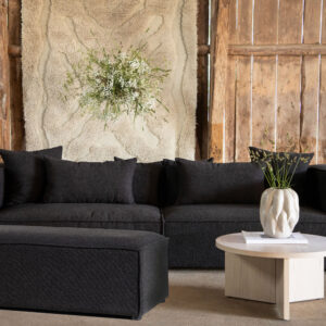 Gillholmen – Pouf – Noir – 60 x 37 x 112 cm
