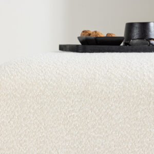Ivy – Ottoman – Naturel, Blanc – 70 x 45 x 100 cm