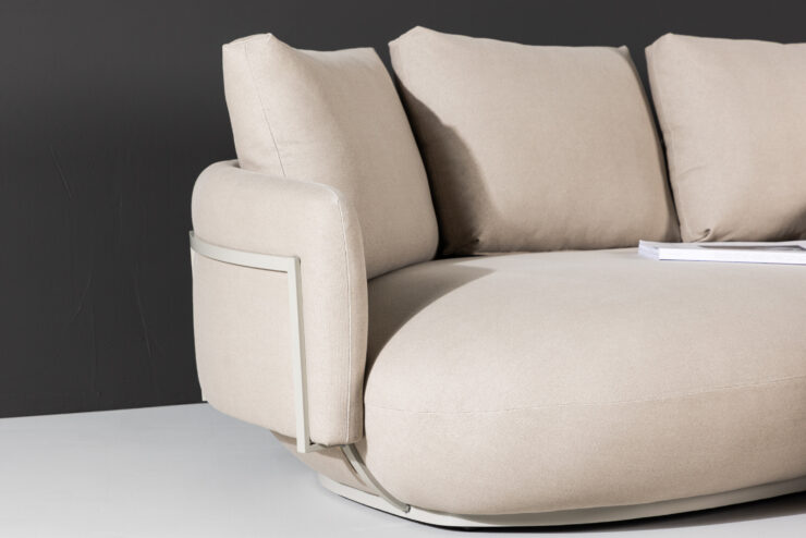 Stellar – 4-Seat Sofa – Beige – 113 x 58 x 275 cm