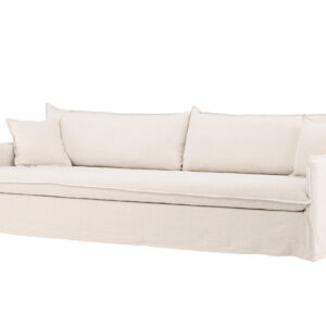 Nova – 4-Seat Sofa – Beige, Noir – 110 x 90 x 275 cm