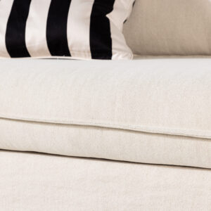Nova – 4-Seat Sofa – Beige, Noir – 110 x 90 x 275 cm