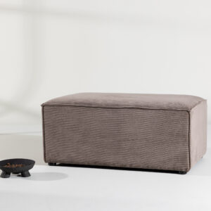Gillholmen – Pouf – Marron, Noir – 60 x 41 x 92 cm
